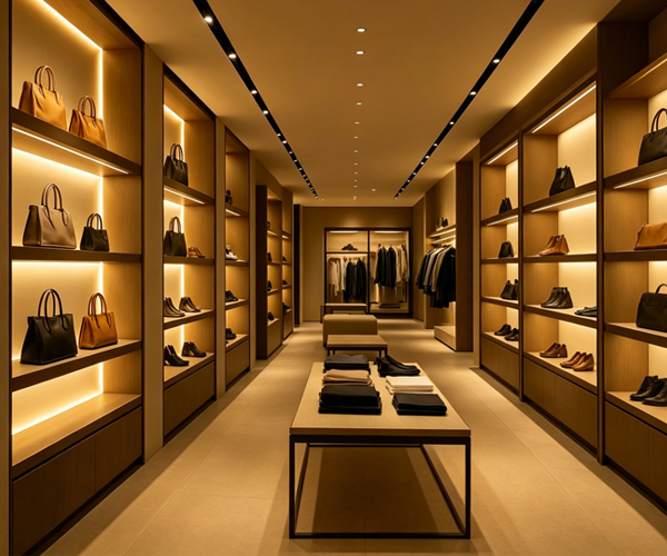 Ruban LED pour marques de retail de luxe